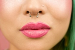 Nasal piercing sales